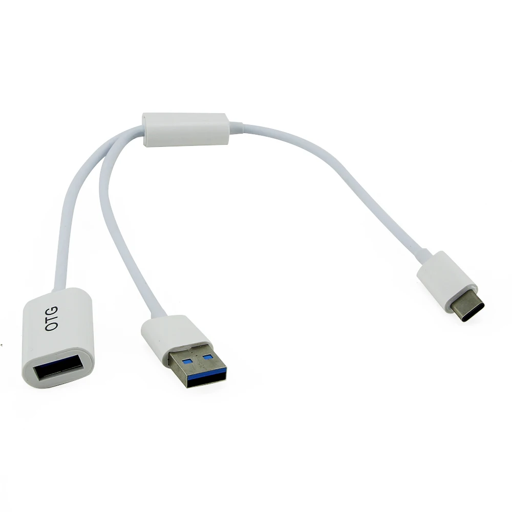 Type-C штекер для OTG Женский USB 3,0 конвертер Компьютерные аксессуары USB-C концентратор разветвитель адаптер кабель удлинитель Hab для смартфонов ПК