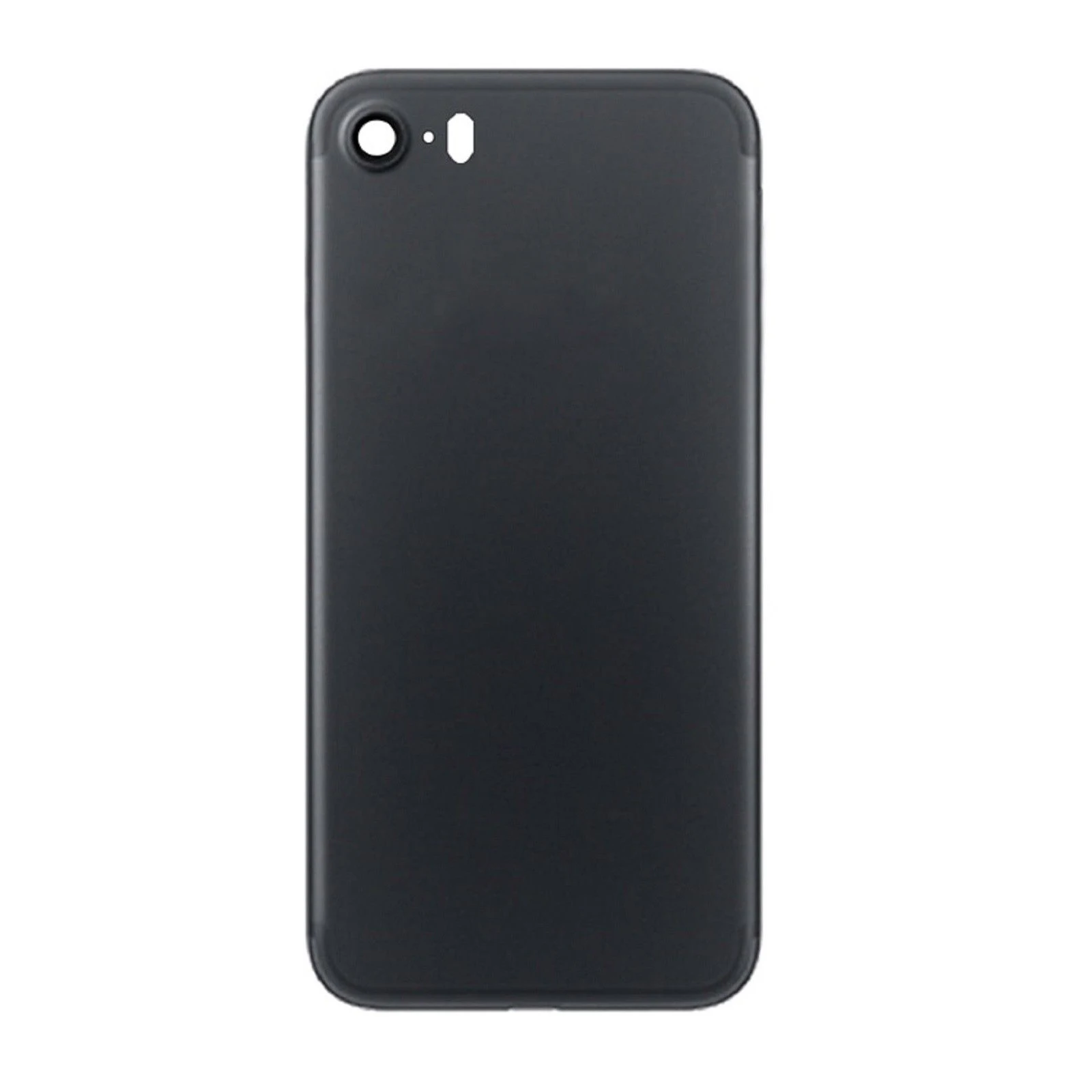 10 шт. высокое качество задняя крышка корпуса для iPhone 7 7 Plus крышка батареи средняя рамка Шасси с боковыми кнопками Sim лоток