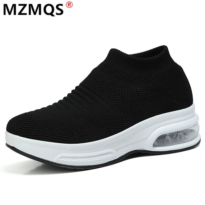 

2021 Autumn Women's Sneakers Platform Shoes Lightweight Women's Shoes Breathable Shockproof Casual Shoes Woman Large Size 35-42