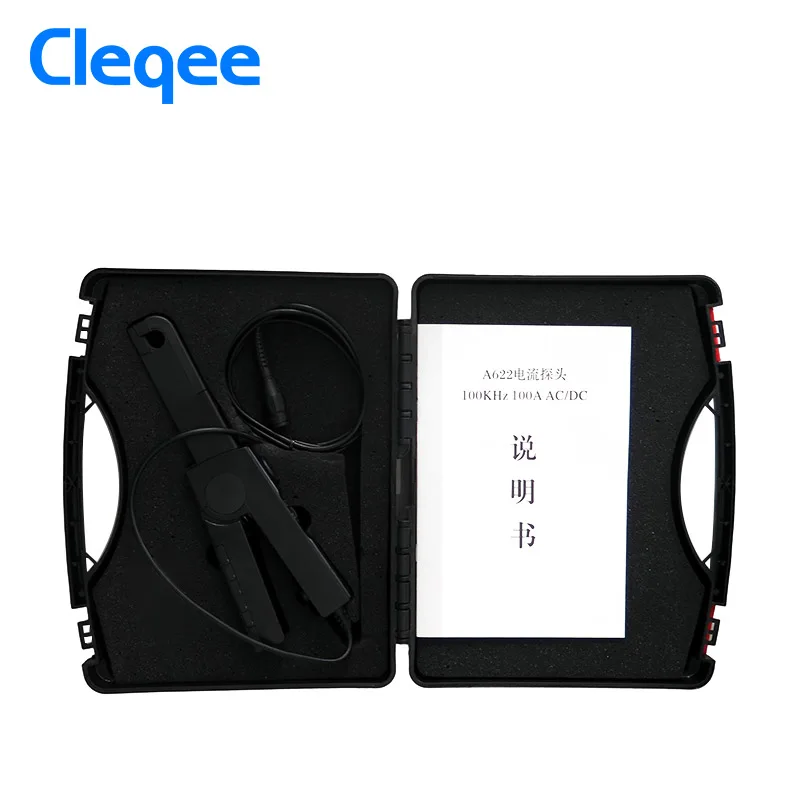 Датчик тока Cleqee A622 высокопроизводительный зажим для осциллографа Tektronix 100 кГц 100A |