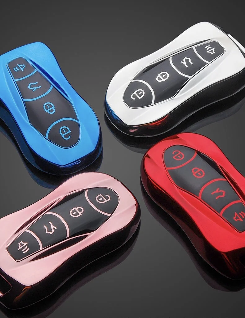 ТПУ чехол для автомобильного пульта дистанционного управления Geely Azkarra Tugella FY11 2019