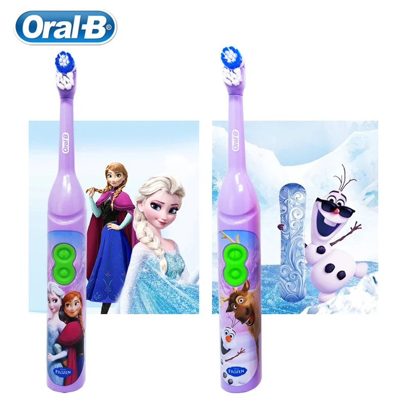 

Детская Водонепроницаемая электрическая зубная щетка Oral B 3010 с питанием от батарейки в картонной коробке 3 года + детская гигиена полости рт...
