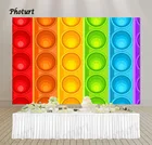 Виниловый фон для фотосъемки детей на день рождения, яркая игрушка, баннер реквизиты-украшения