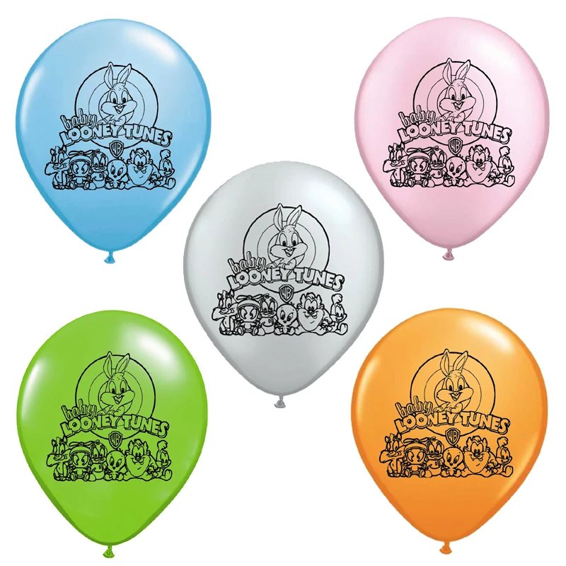 10 шт. с рисунком Багз Банни воздушные шары тапочки Тапочки кроликом Шлёпанцы для