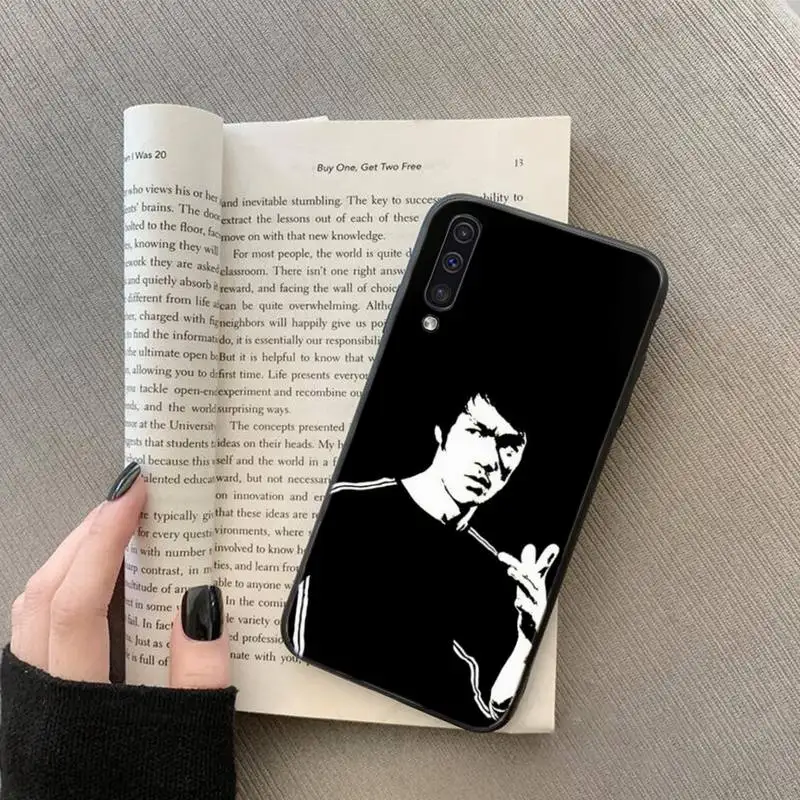 

Bruce Lee China Kung Fu Phone Cases For Samsung galaxy S 7 8 9 10 20 edge A 6 10 20 30 50 51 70 note 10 plus