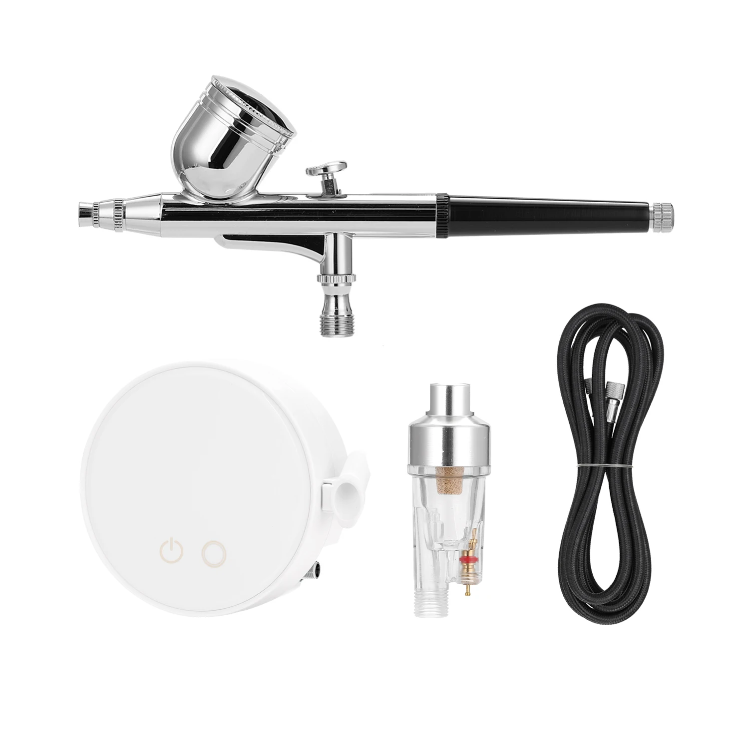 Портативный Аэрограф с распылителем воздушный компрессор в комплекте для