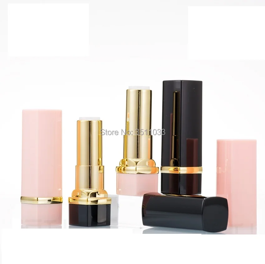 12 1 мм Высококачественная квадратная туба для губной помады косметические тубы