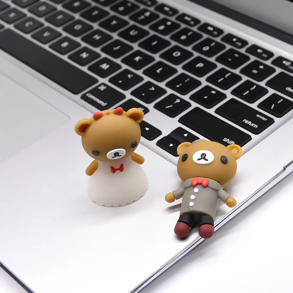 

cartoon pendrive 4GB 8GB 16GB 32GB 64GB animal usb flash drive 128GB 256GB pooh menory stick pen drive