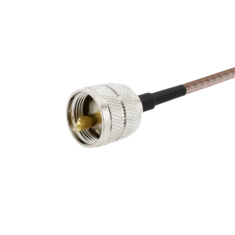 Длина на Возраст 3-15 м BNC штекер UHF PL259 мужской RG316 коаксиальный Коаксиальная