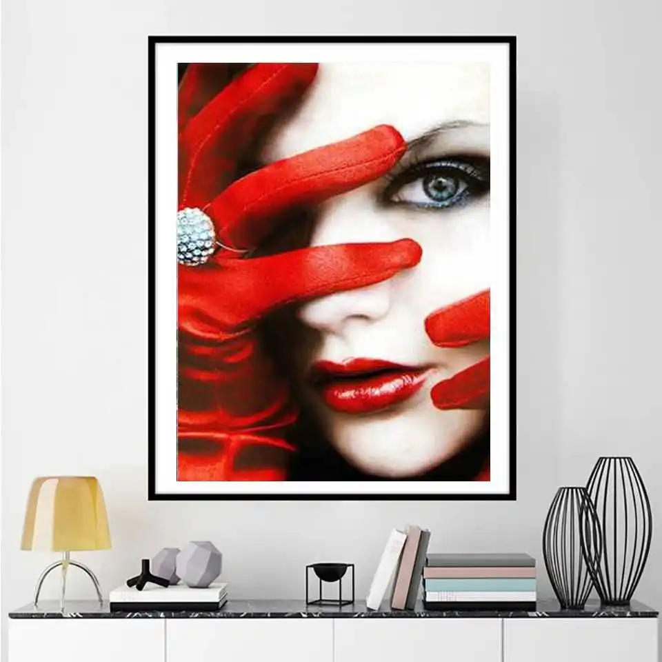 AZQSD Diamond Painting Landscape 5D Diy Embroidery Beauty Flower Full Square Home Decoration Picture Mosaic Rhinestone | Дом и сад
