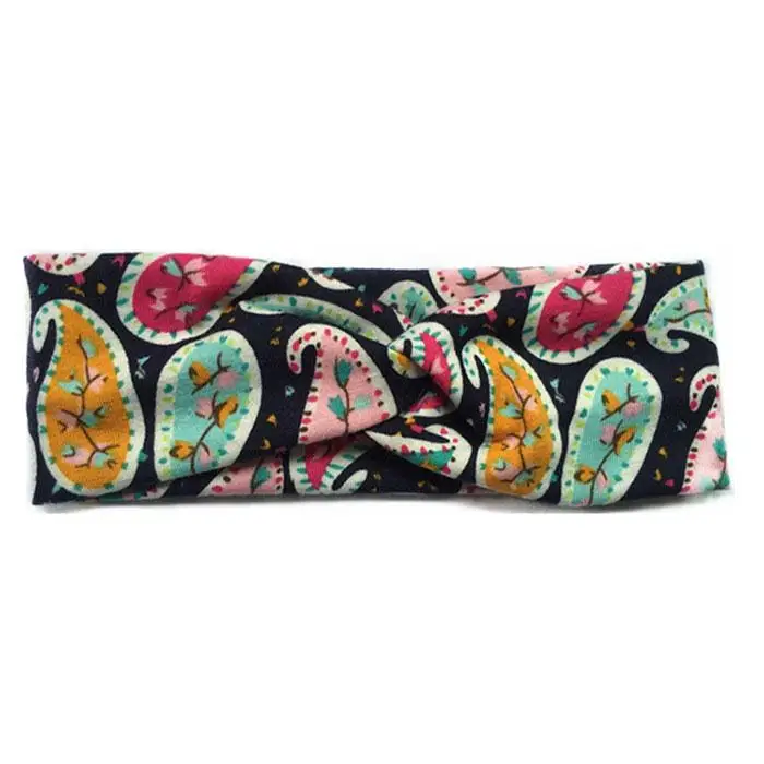 

Headband Flower Yoga Wrap Hair Women Twisted Ladies Turban Gym Fitness