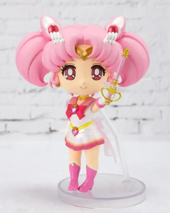 

2021 Japanese original anime figure In stock ! Sailor moon Q version movable action figure collectible model toys for boys