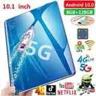 10,1-дюймовый HD 10,1*1280 LCD Wifi 4G Вызов поддержка Sim-карты планшет 8G 800G OEM Поддержка Android 10 дюймов дешевый 10-дюймовый планшетный ПК GPS