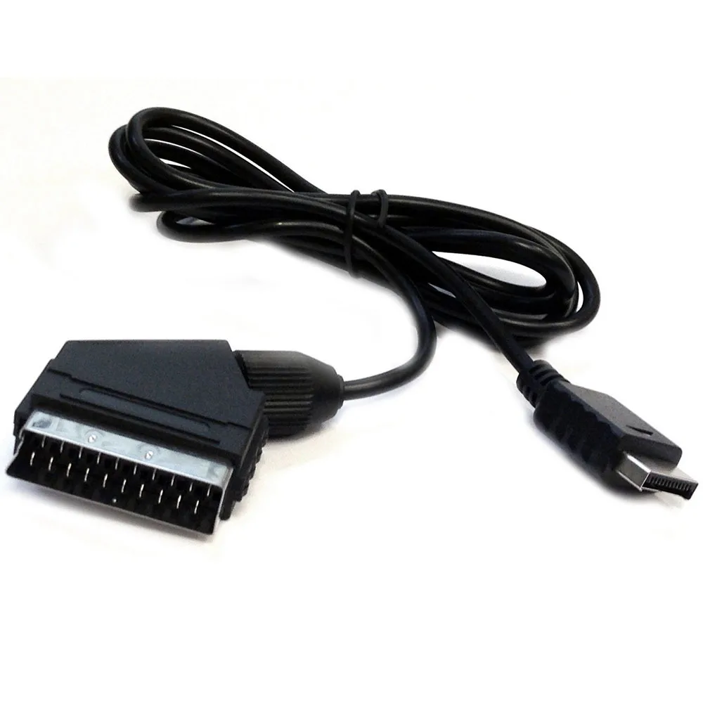 1 8 м для Sony Playstation PS1 PS2 PS3 RGB SCART кабель ТВ AV свинец Замена Соединительный PAL/NTSC
