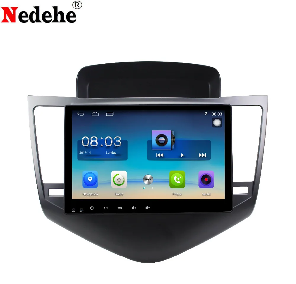 Nedehe 9 дюймов Android 8 1 Автомобильный dvd плеер для Chevrolet Cruze 2008 2009 2010 2011 2012 gps навигатор