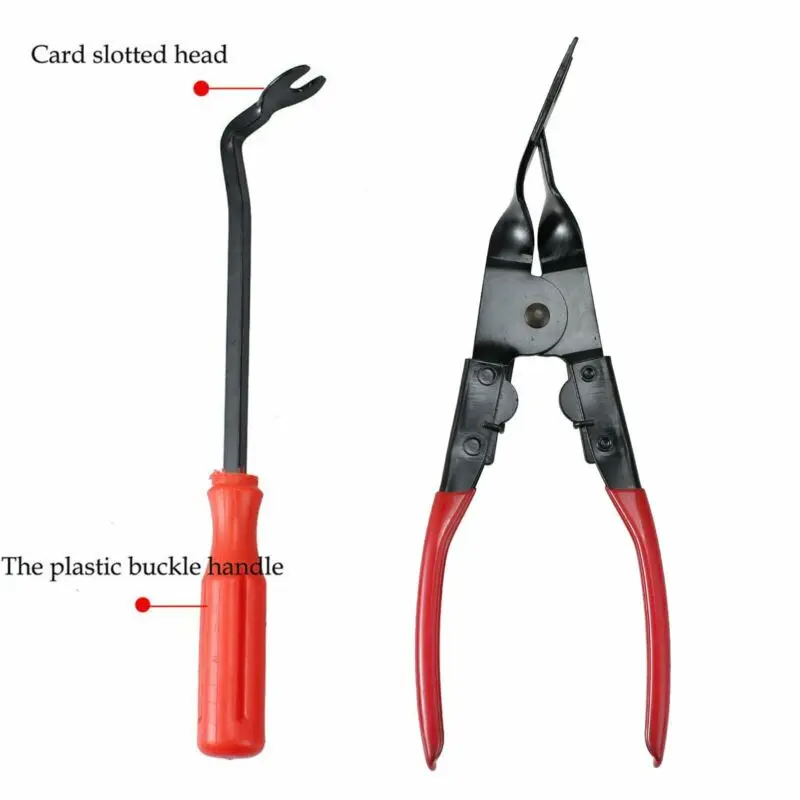 Универсальный инструмент для удаления 2 шт. комплект автомобиля зажим