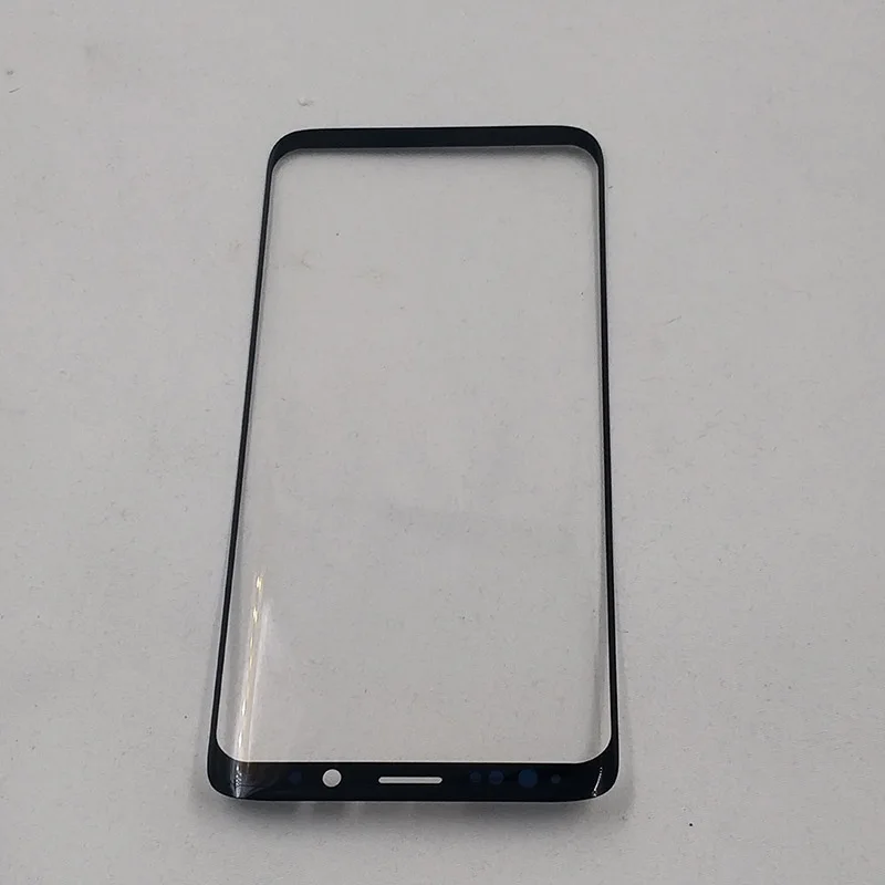 Сменный Внешний стеклянный объектив A+ для samsung S8 S8 Plus S9 S9 plus note 9 note 8, ЖК-сенсорный экран, передняя стеклянная панель, ЖК-стекло