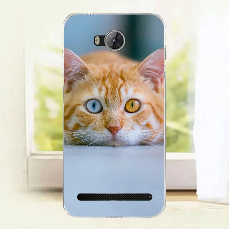 Для Huawei Y3II LUA-L21 LUA-U22 LUA-U02 Модный чехол из мягкого силикона ТПУ с милым задняя