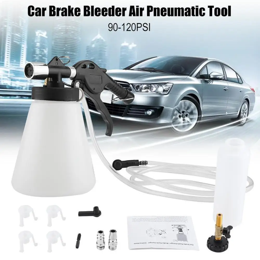 

Car Brake Bleeder Bleeding Fluid Change Kit Air Pneumatic Garage Vacuum Tool Car Accessories Car Tools