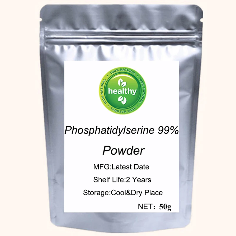 

Phosphatidylserine Powder 99% (PS)-Memory Supplement,Regulate Mood (LinZhiXianSiAnSuanFen)