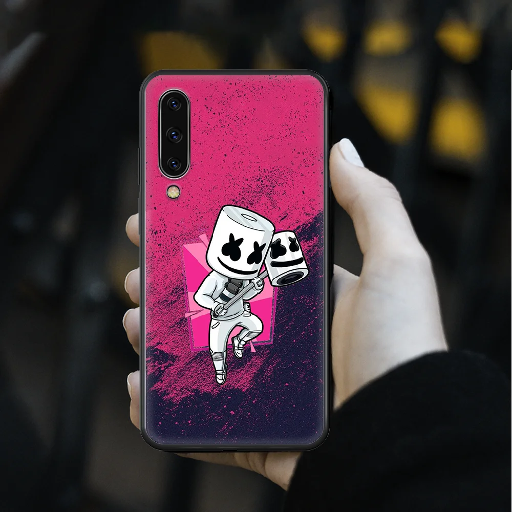 

DJ Doctom Marshmello Phone Case cover hull For SamSung Galaxy A 3 5 7 10 20 30 40 50 51 70 71 e s plus black Cell Silicone