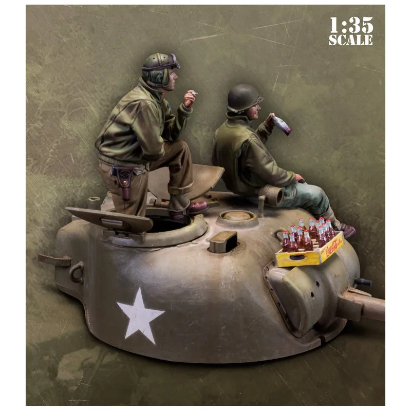 1/35 модельная фигурка из смолы наборы резервуаров и кока колы разобранные