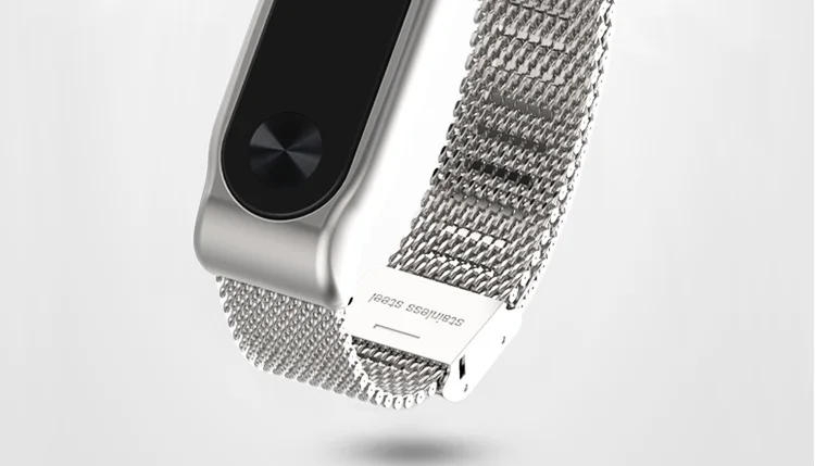 Mi jobs для mi Band 2 металлический ремешок на запястье браслет из нержавеющей стали для Xiaomi mi band 2 ремешок умные часы для mi Band 2 ремешок