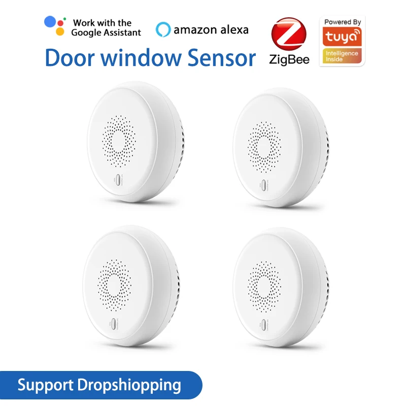 

Tuya Zigbee Smart Smoke Detector Sensor Security Alarm System Smoke Alarm Fire Protection Work With Alexa Google Home Assistant