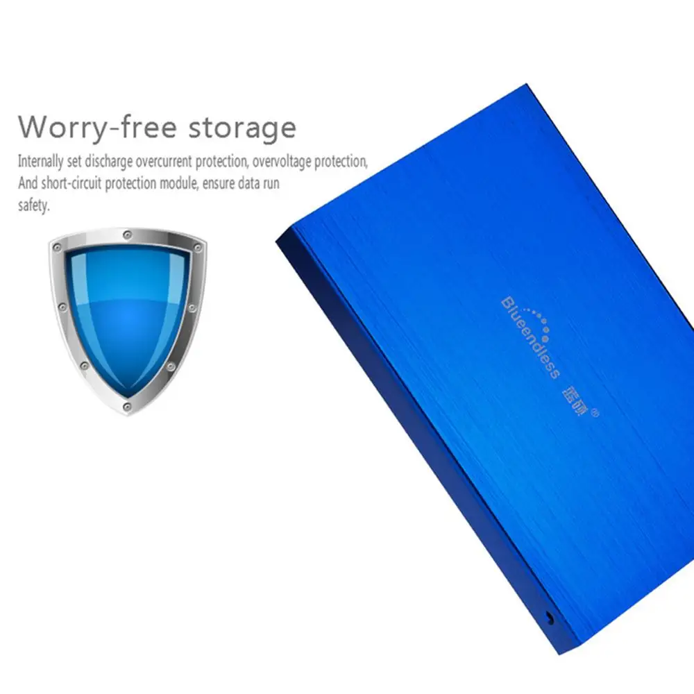 Blueendless U23 внешний жесткий диск 2 5 портативный HD 60 Гб ТБ Настольный Ноутбук
