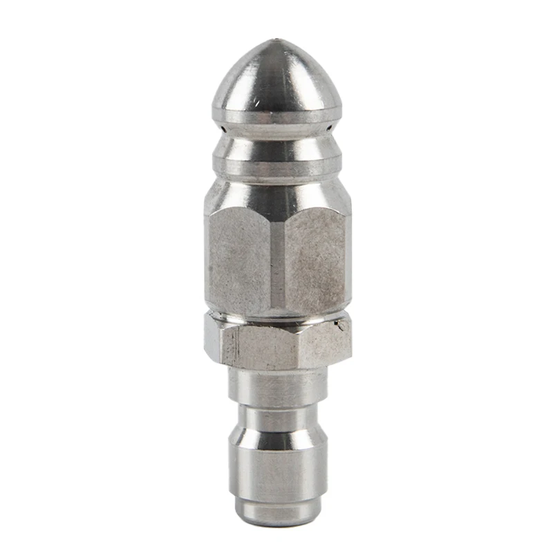 

1PC 1/4inch Stainless Steel Pressure Washer Drain Sewer Cleaning Pipe Jette Garden Accessories