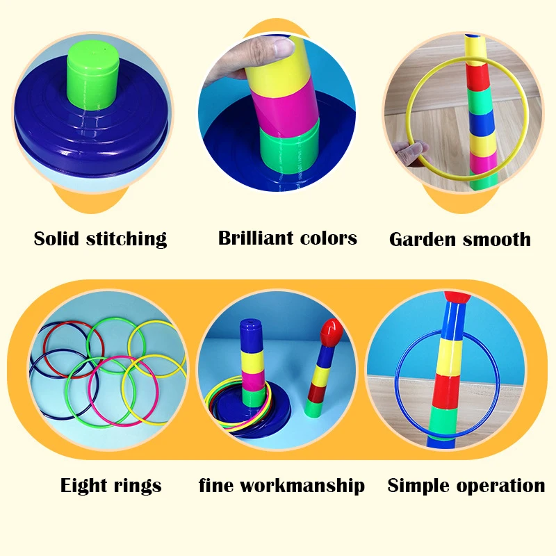 Игра радужные башни для детей J99Store | Дом и сад