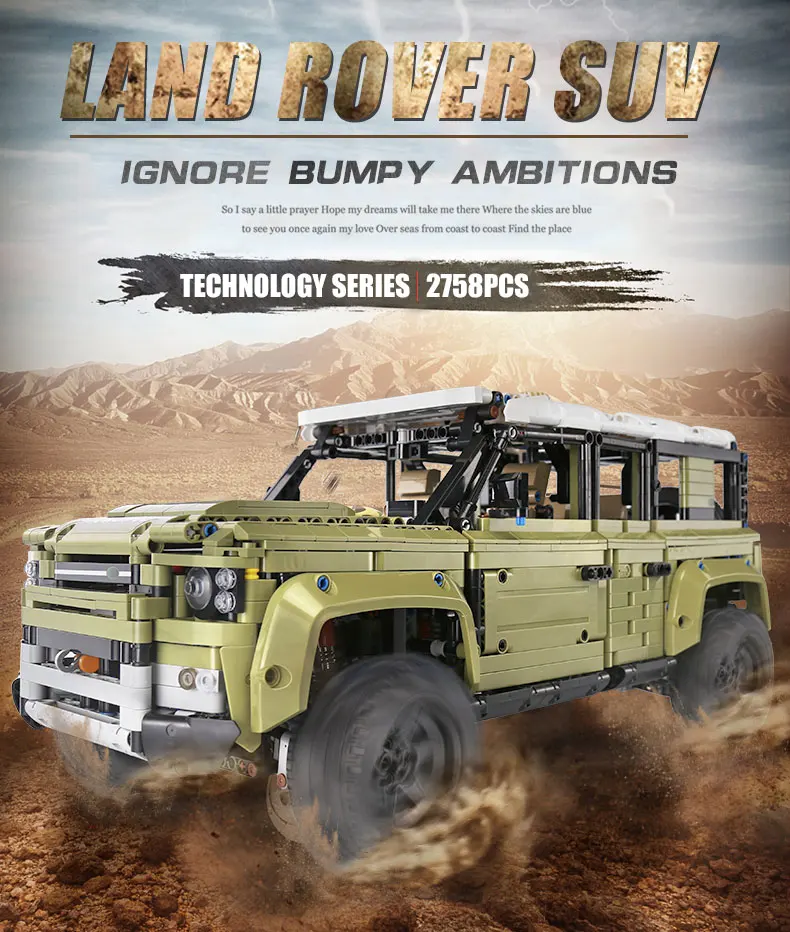 

Mould King MOC High-Tech Off-road Vehicle Car Model Building Blocks Assembly Bricks Kids Educational Toys Christmas Gifts