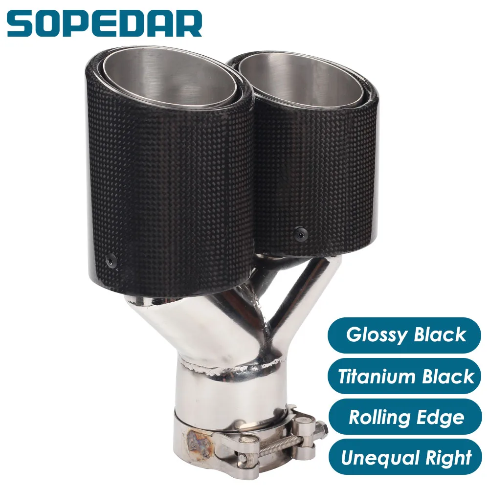 

Глушитель заднего выхлопного газов, с зажимом, из нержавеющей стали