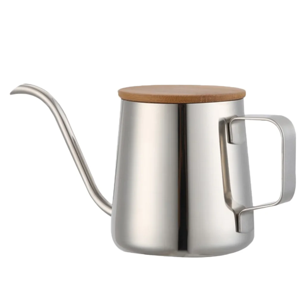 

Hand Drip Coffee Pot Brewer Stainless Steel Pour Over Kettle For Home Office