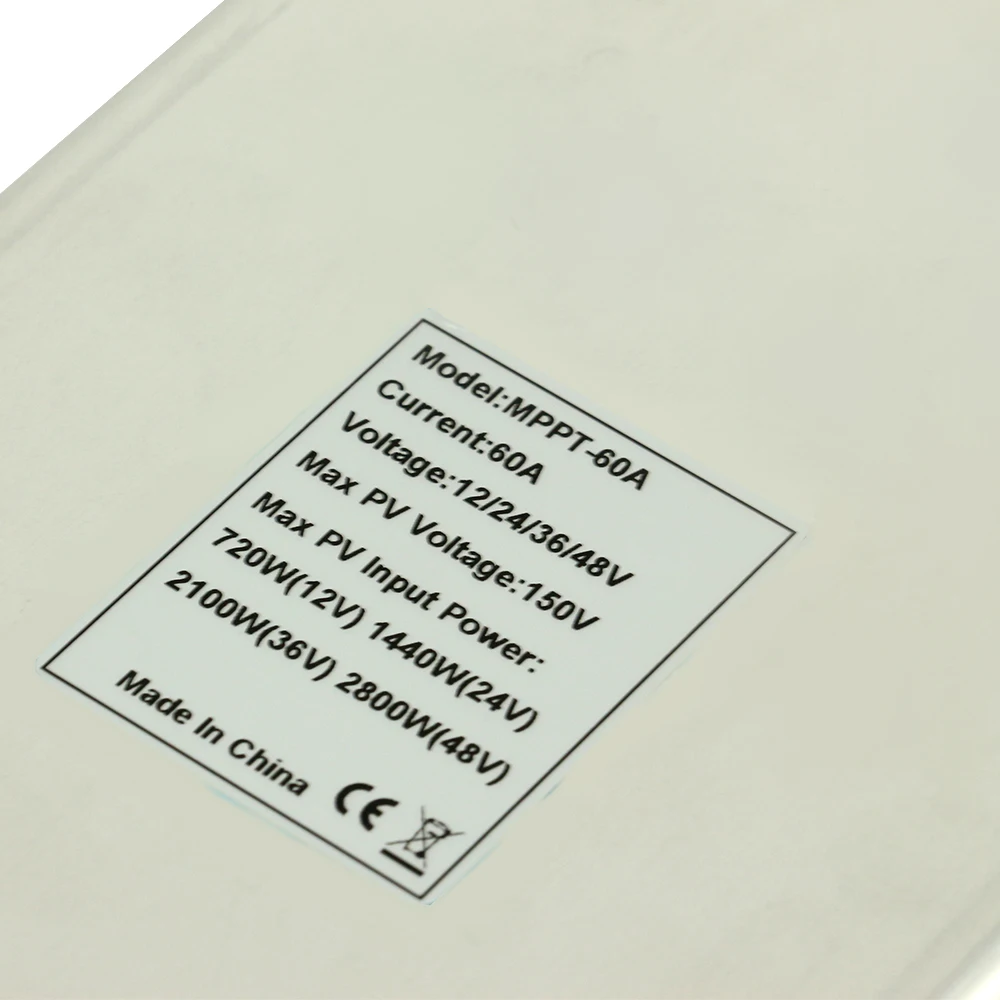 

Z20 MPPT 60A LCD Display Solar Charge Controller 12V 24V 36V 48V Auto Solar Panel Battery Charge Regulator for Max 190V DC Input