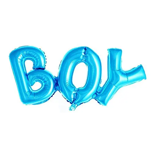 Blue BOY Гигантский 36 дюймов Пол раскрыть вечерние шар черный круглый джинсы для маленьких мальчиков или девочек голубого и розового цвета Confetti Poppers нетоксичный порошок Baby Shower JL0049 - Цвет: Blue BOY