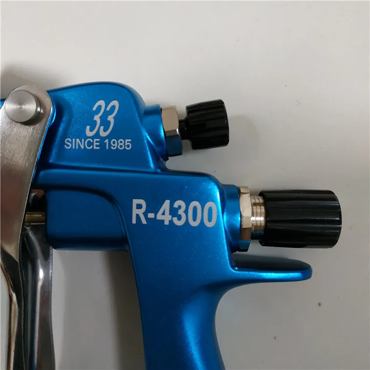 Prona R-4300 MP HVLP автомобильный Краскораспылитель, пистолет для покраски автомобиля низкого давления, 1,1 1,2 1,3 1,4 1,5 мм размер сопла на выбор
