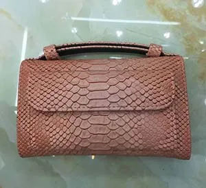Classic light pink Зеленый клатч со змеиным узором, женская сумочка на цепочке, многофункциональный кошелек, женская модная сумка на плечо со змеиным узором, кошелек с цепочкой - Цвет: Classic light pink