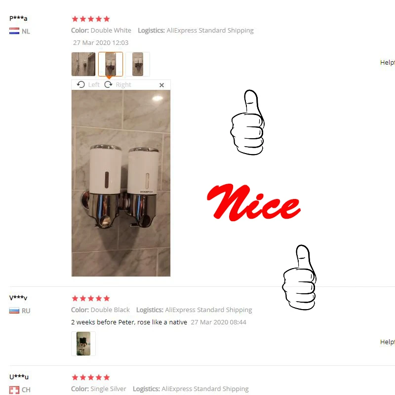 Диспенсер для жидкого мыла настенный диспенсер геля душа контейнер шампуня