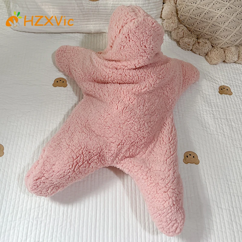 Хлопковые пеленки для новорожденных, теплые одеяла, зимний мешок для новорожденных мальчиков, спальный мешок для новорожденных, детские пе...