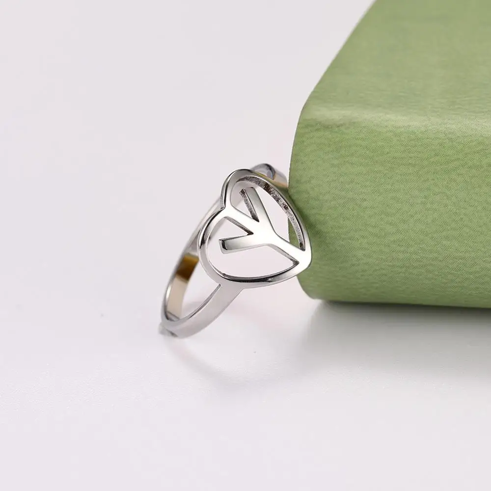 Женское кольцо с буквами Lemegeton серебряное и черное в стиле панк Викинг Норский