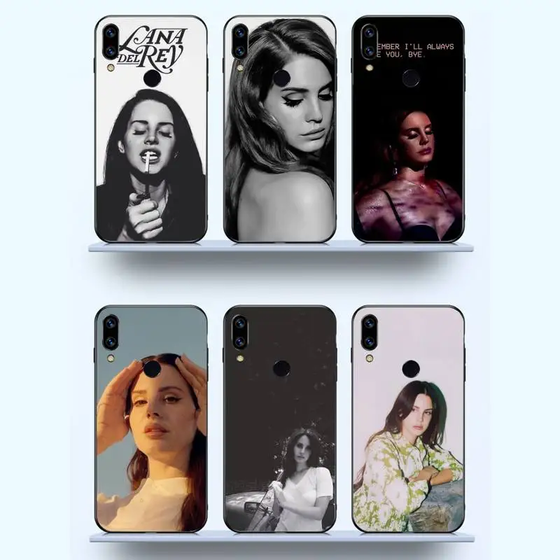 

Lana Del Rey Phone Case For Xiaomi Redmi note 7 8 9 11 t s 10 A pro lite funda shell coque cover