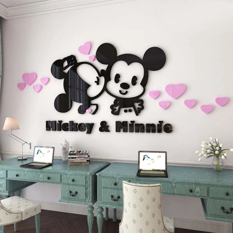 Mikey и Минни мультфильм Diy Хрустальная мозаика для рукоделия Ручная работа декора