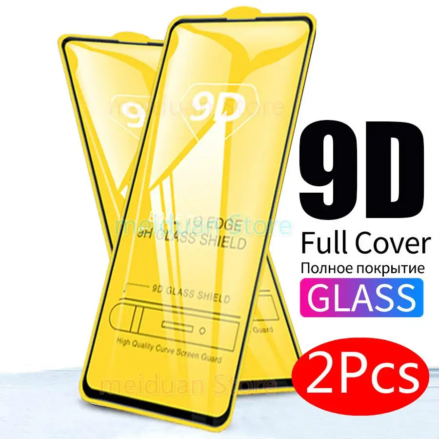 Защитное стекло закаленное 9D для Huawei P30 P20 P10 P40 Lite P Smart Plus 2018 2019 Y6P Y7P Y8P 2020|Защитные