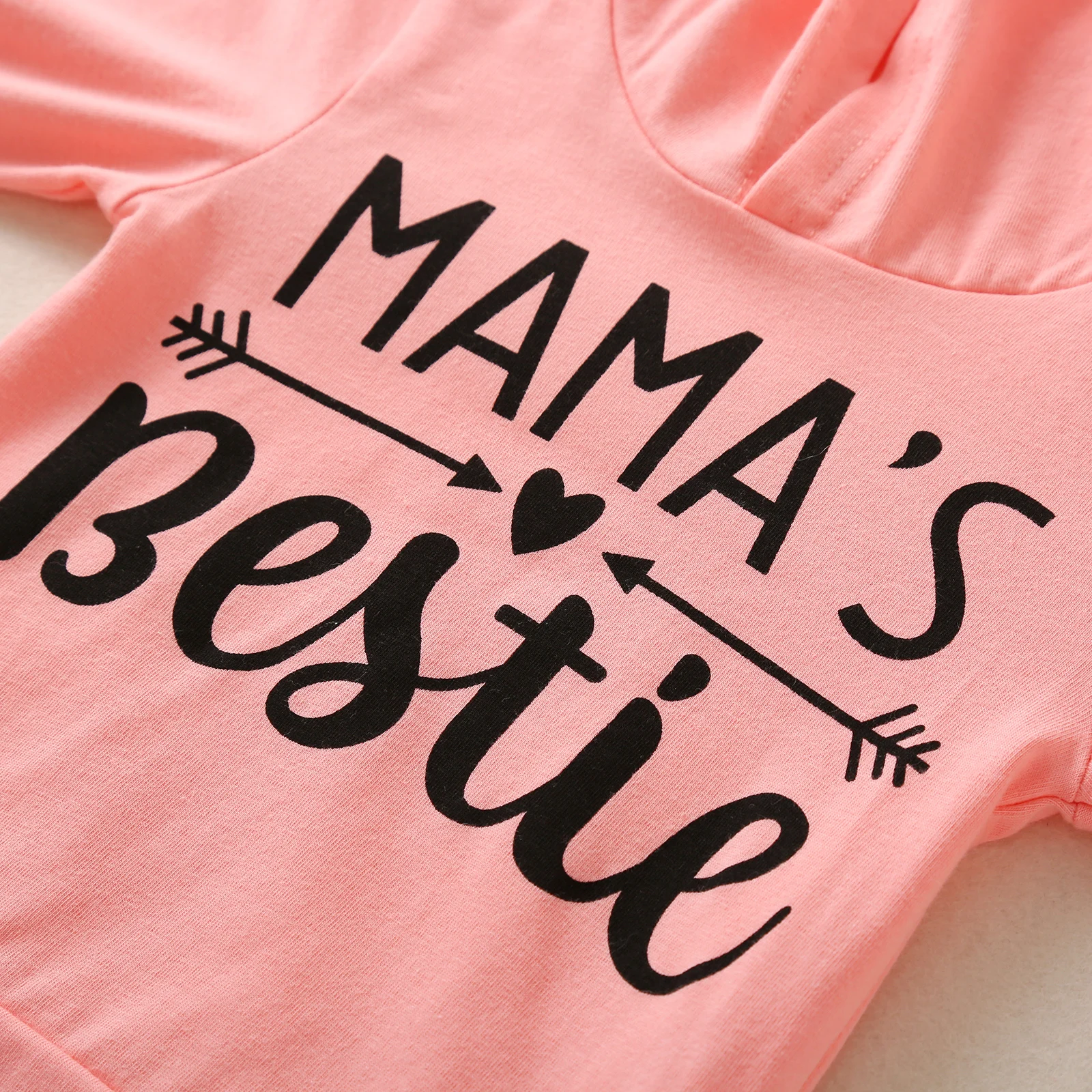 Pudcoco для маленьких детей свитер с капюшоном + штаны леопардовым принтом и Mama's