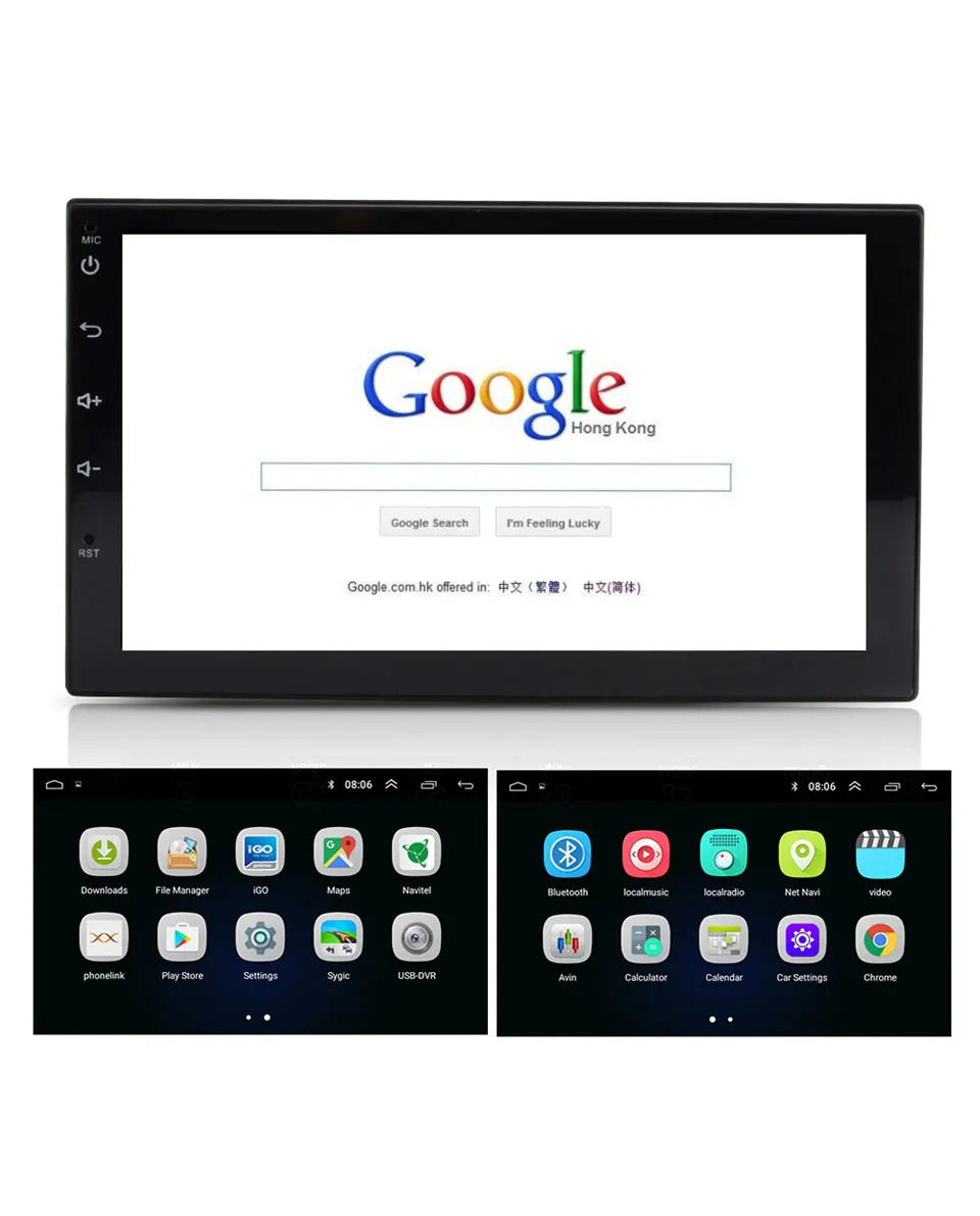 Android 8,1 2 Din Автомобильный Радио Мультимедиа Видео плеер Универсальный Авто Стерео gps карта для Volkswagen Nissan hyundai Kia toyota CR-V