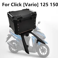 motorcycle for honda click 125i 150i vario 125 150 trunk storage top rear luggage box high quality waterproof tail case trunk