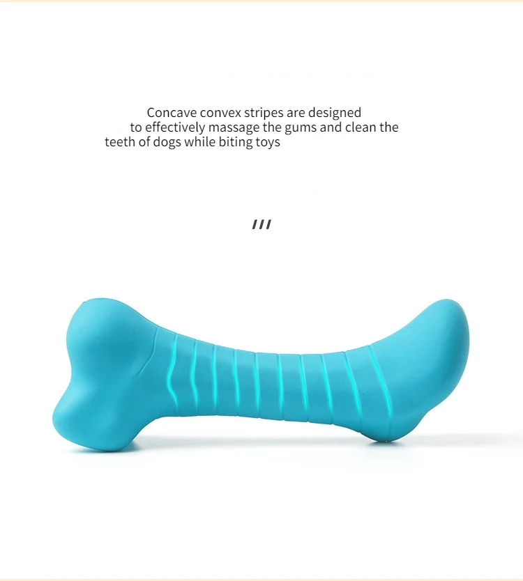 

Dog molar toy tooth cleaning missing food to alleviate boredom sound card eating bone anti bite pet toy