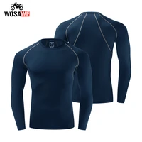 wosawe winter motorcycle mens underwear tight fitting long sleeved bottoming shirt outdoor soft bottoming long sleeved top