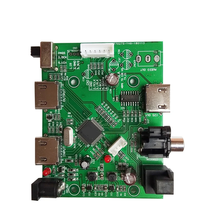 Плата приемника Lusya HDMI-совместимая/MHL к IIS I2S отдельный экстракт звука